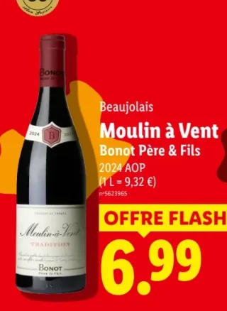 Beaujolais Moulin à Vent Bonot Père & Fils