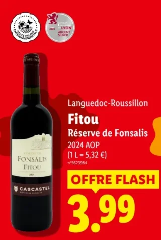 Languedoc-Roussillon Fitou Réserve de Fonsalis
