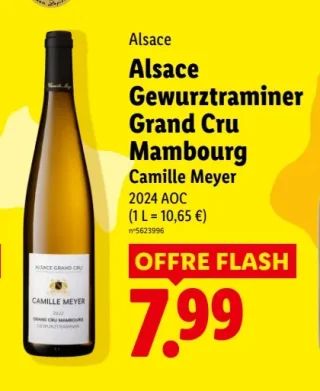 Alsace Alsace Gewurztraminer Grand Cru Mambourg Camille Meyer 2024 AOC