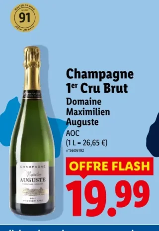 Champagne 1er Cru Brut Domaine Maximilien Auguste