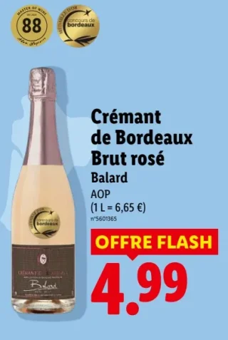 Crémant de Bordeaux Brut rosé Balard