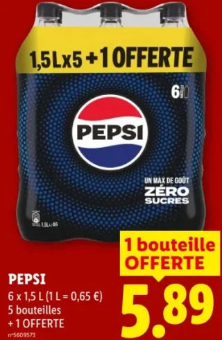 PEPSI Max Zéro Sucres