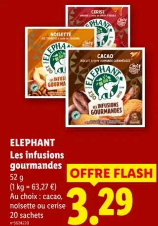 ELEPHANT Les infusions gourmandes