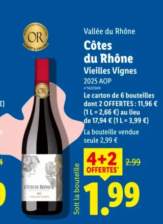 Côtes du Rhône Vieilles Vignes 2025 AOP