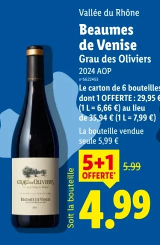 Vallée du Rhône Beaumes de Venise Grau des Oliviers