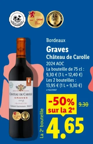 Bordeaux Graves Château de Carolle