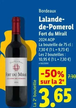 Bordeaux Lalande-de-Pomerol Fort du Mirail