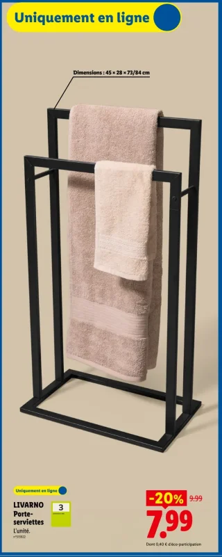 LIVARNO Porte-serviettes