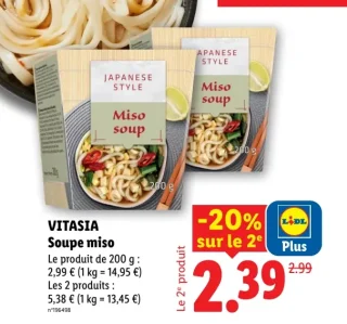 VITASIA Soupe miso