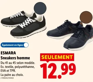 ESMARA Sneakers homme