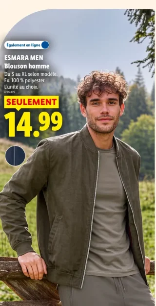 ESMARA MEN Blouson homme