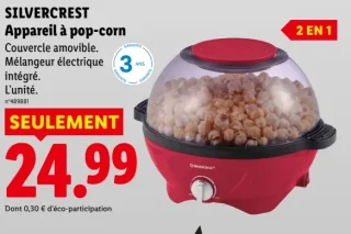 Appareil à pop-corn SILVERCREST