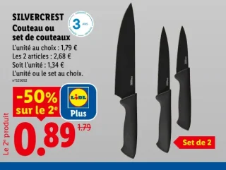 Couteau ou set de couteaux SILVERCREST