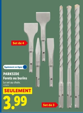 PARKSIDE Forets ou burins