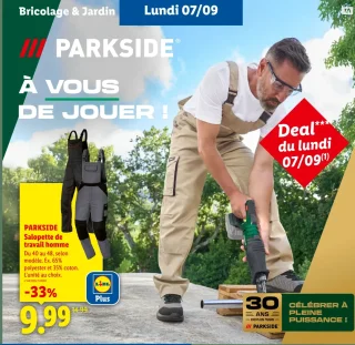 PARKSIDE Salopette de travail homme