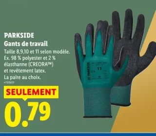 PARKSIDE Gants de travail