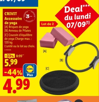 CRIVIT Accessoire de yoga