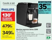 Machine expresso Séries 2200 Philips EP2230_10