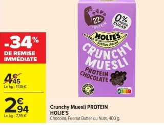 Crunchy Muesli PROTEIN HOLIE'S