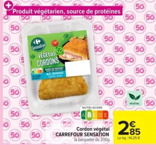 Cordon végétal CARREFOUR SENSATION