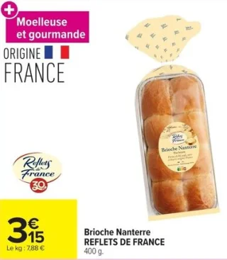 Brioche Nanterre REFLETS DE FRANCE