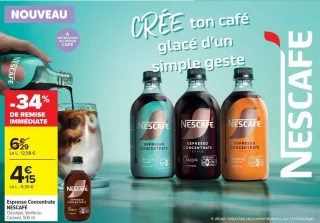 Espresso Concentrate NESCAFÉ Classique, Vanille ou Caramel