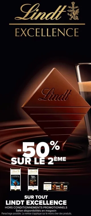 Chocolat Lindt Excellence