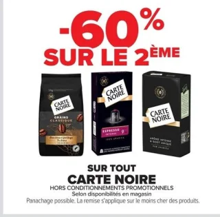 Sur tout Carte Noire