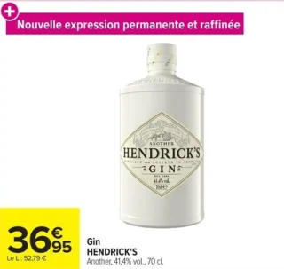 Gin HENDRICK'S Another, 41,4% vol.