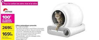 Litière automatique connectée ohmex