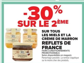 Miels et Crème de Marron REFLETS DE FRANCE