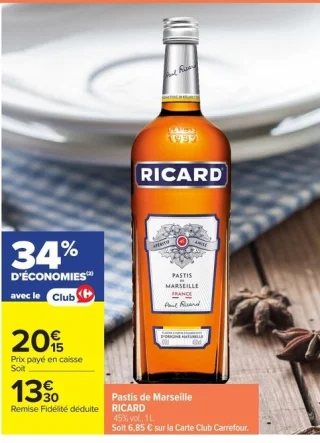Pastis de Marseille RICARD