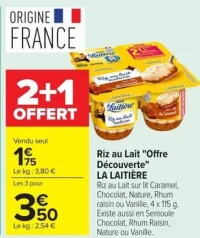 Riz au Lait "Offre Découverte" La Laitière