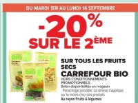 Fruits secs Carrefour Bio