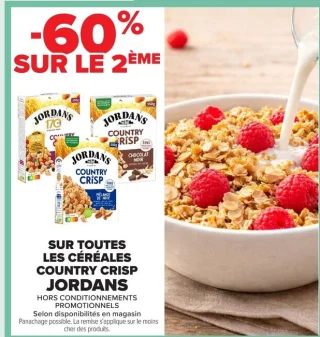 Céréales Country Crisp Jordans