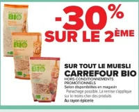 Muesli Carrefour Bio