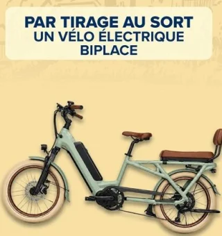 Grand Jeu Appli Reflets de France - Un vélo électrique biplace par tirage au sort