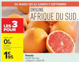 Pomelo Star ruby