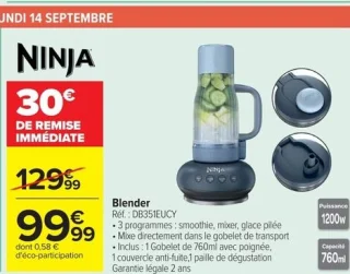 Blender Ninja DB351EUCY