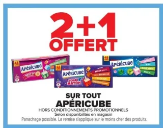 Apéritif APÉRICUBE