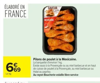 Pilons de poulet