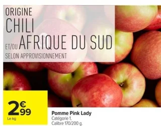 Pomme Pink Lady