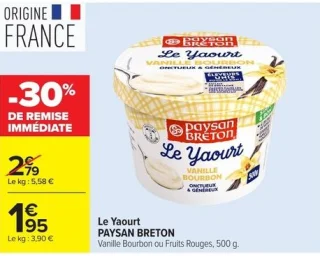 Le Yaourt Paysan Breton