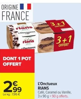 L'Onctueux Rians