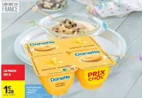 Crème Dessert "Prix Choc" Danette