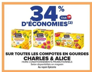 COMPOTES EN GOURDES CHARLES & ALICE