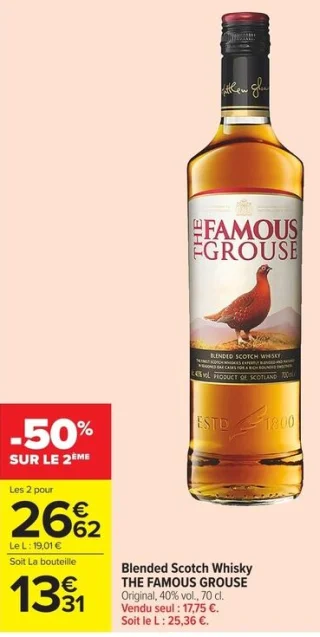 Blended Scotch Whisky THE FAMOUS GROUSE