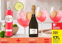 Apéritif Sarti Rosa + Vin pétillant Prosecco Riccadonna