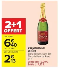 Vin Mousseux Opéra