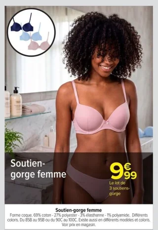 Soutien-gorge femme
